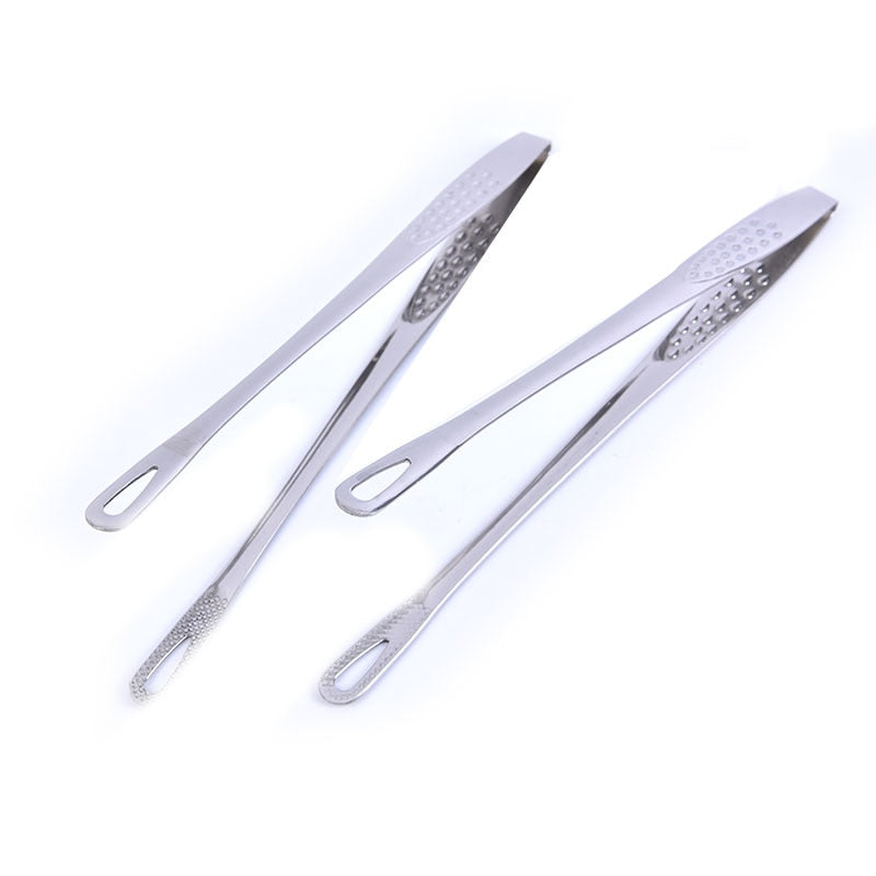 1pcs Stainless Steel Food Tongs