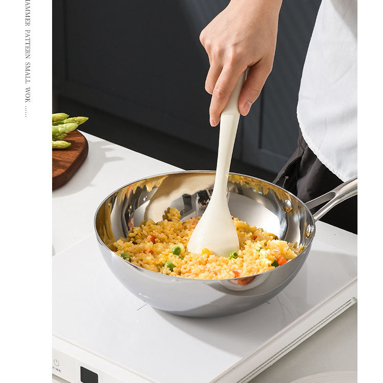 316 stainless steel uncoated complementary food pan,