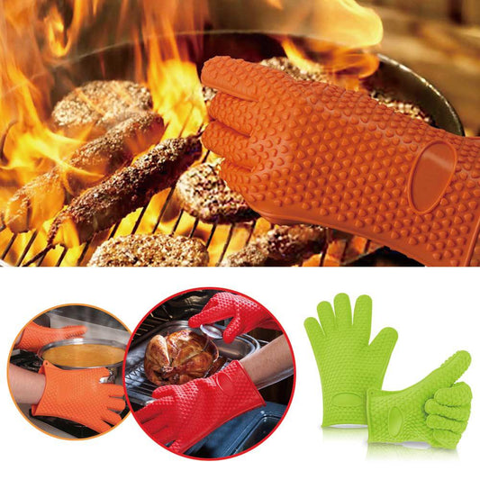 1Pc Silicone Heat Resistant Glove