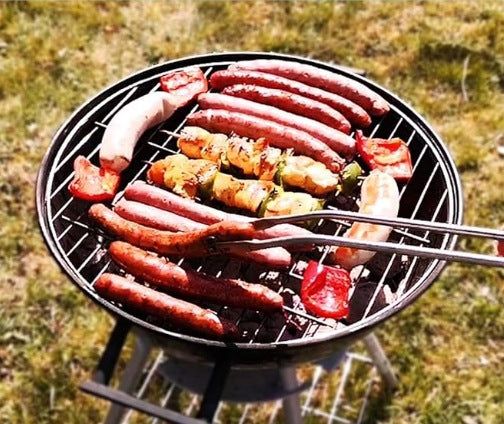 BBQ Usage Turning Tongs BBQ Sausage Turning Tong