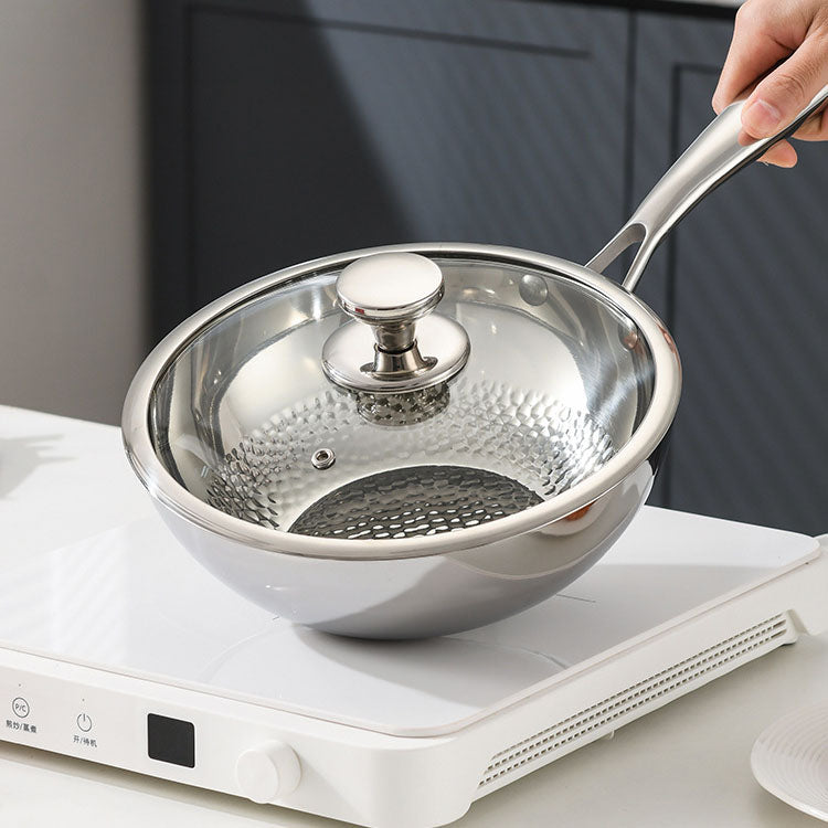 316 stainless steel uncoated complementary food pan,