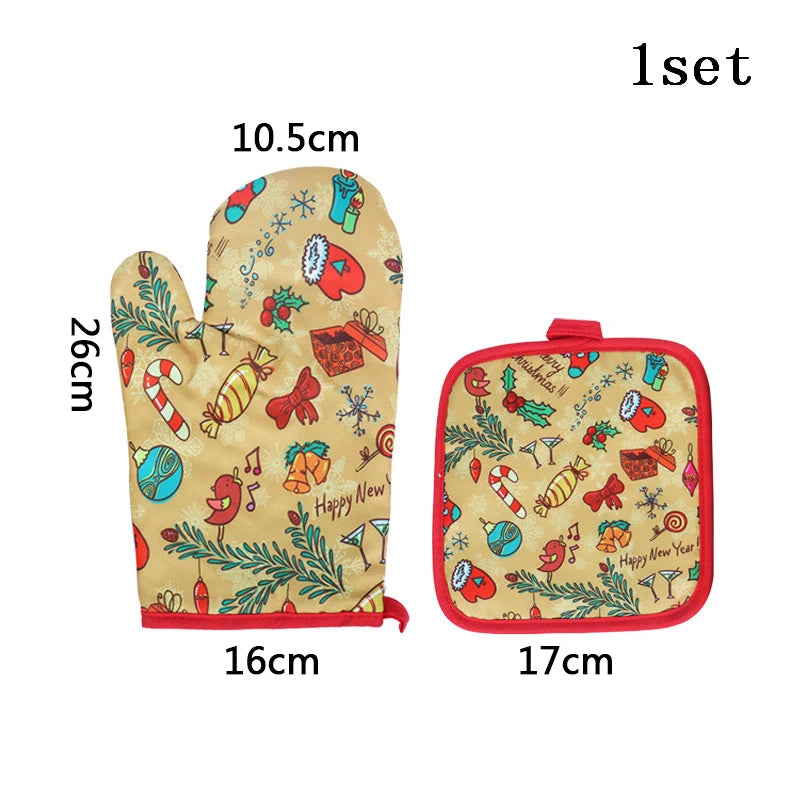 Christmas Decorations For Home Christmas Microwave Gloves