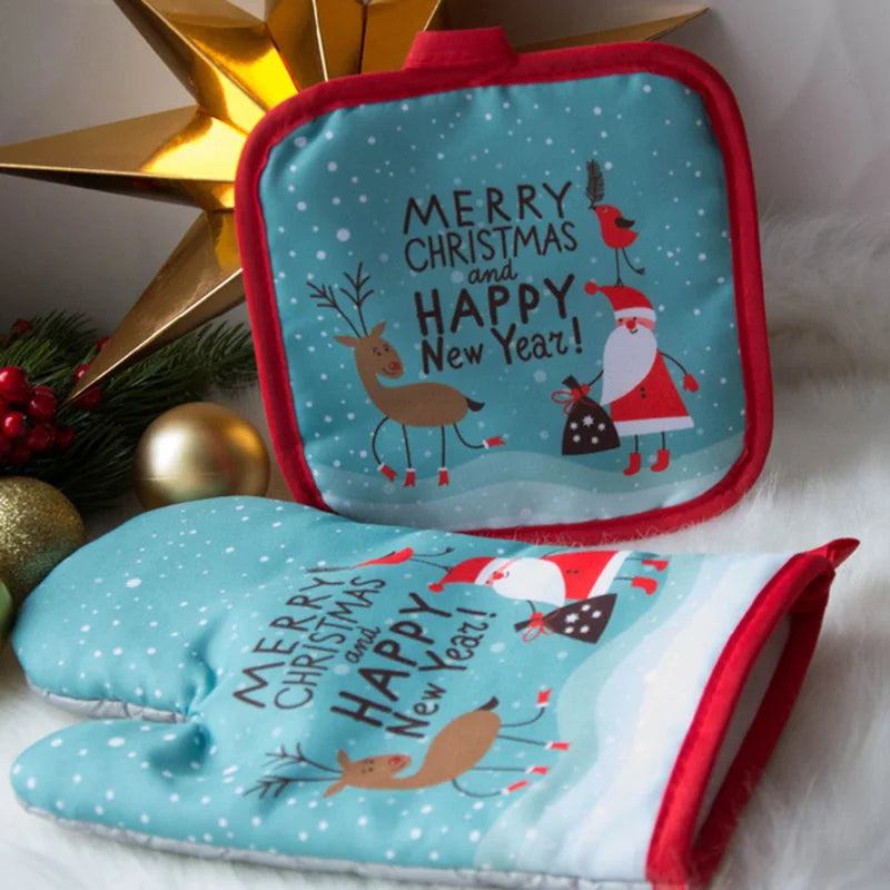 Christmas Decorations For Home Christmas Microwave Gloves