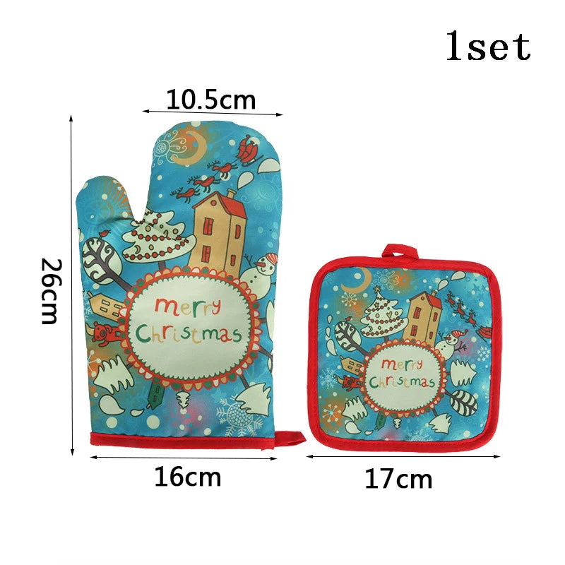 Christmas Decorations For Home Christmas Microwave Gloves