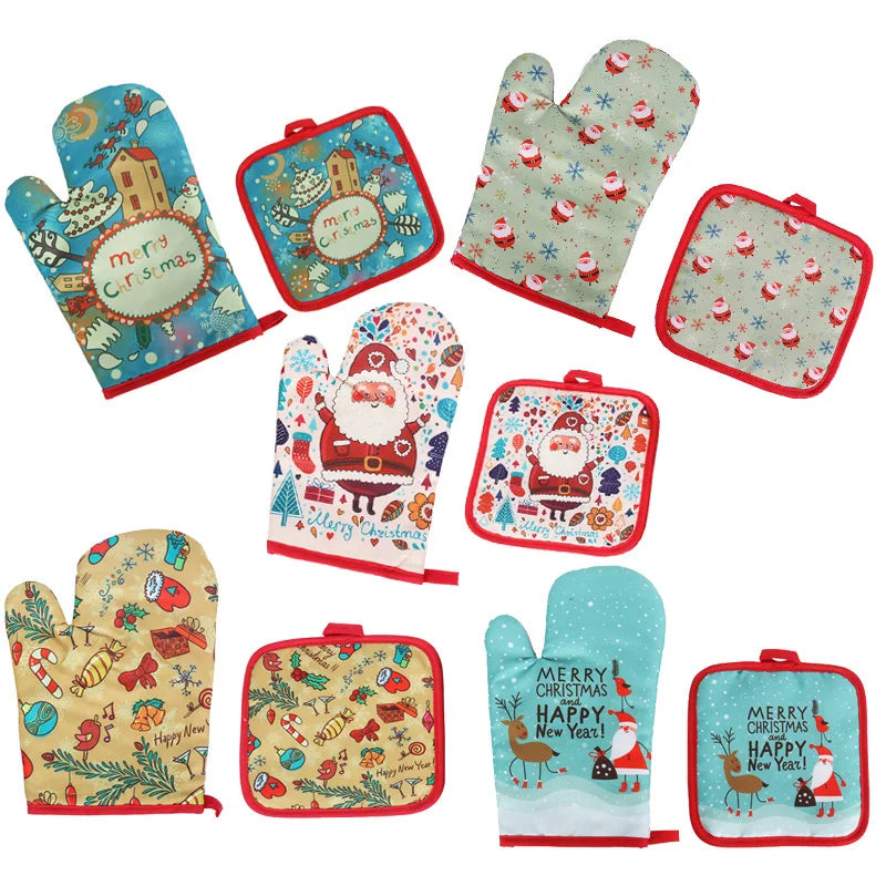 Christmas Decorations For Home Christmas Microwave Gloves