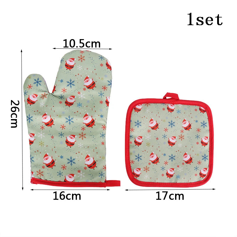 Christmas Decorations For Home Christmas Microwave Gloves
